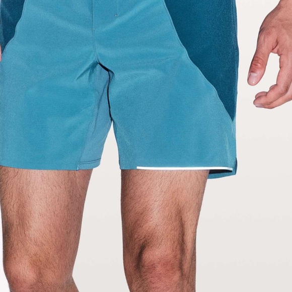 Lululemon Men's Switch Up Short *6" Pewter Blue / Poseidon Running Lightweight M - Picture 1 of 10